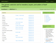 Tablet Screenshot of breedobject.com